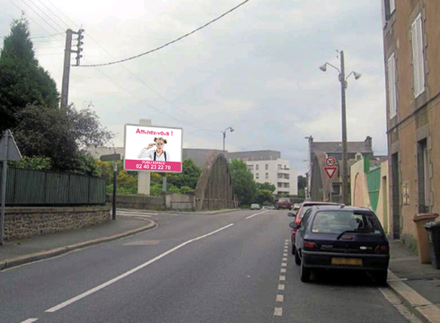 Affichage Saint-Brieuc